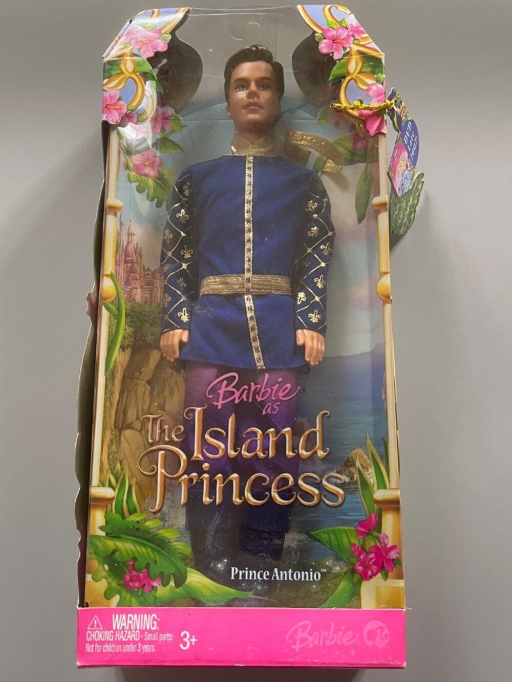 Prince Antonio Barbie as The Island Princess 2007 Mattel New